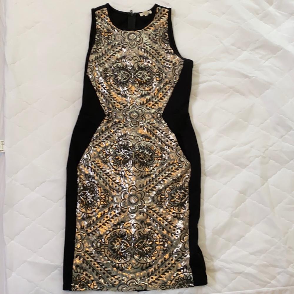 Medium Weston Sequin Patterned Dress - image 1
